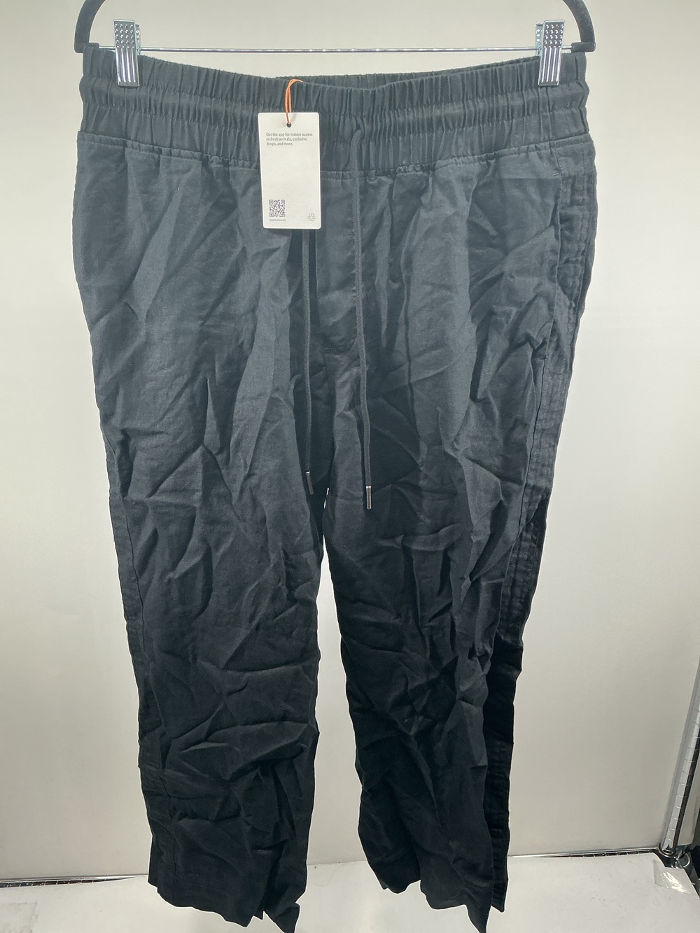 100% European Linen Wide Leg Pants - 28"